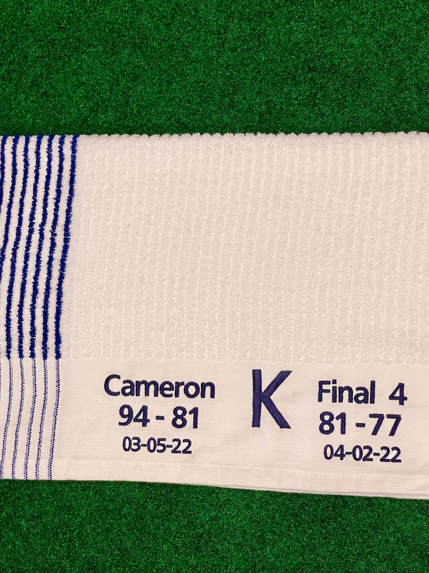 K Project- Golf Towel Navy