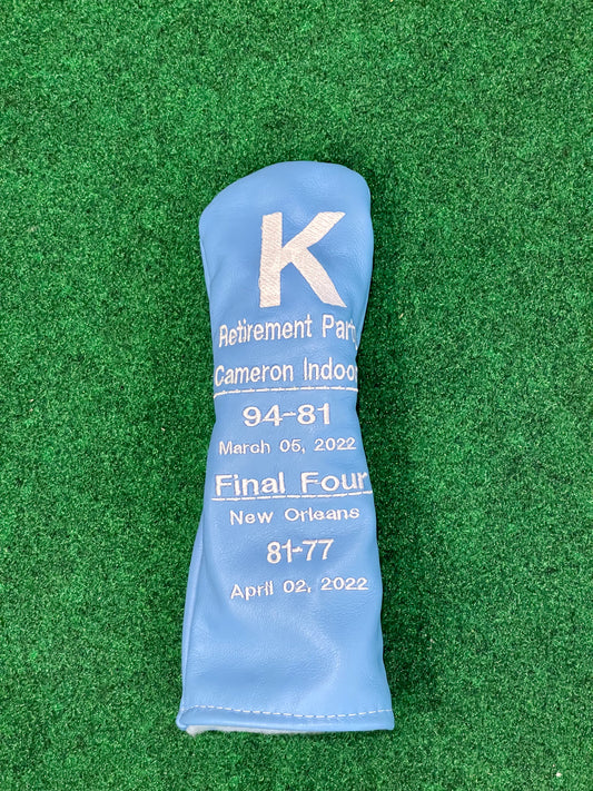 K Project- Fairway Head Cover Carolina Blue