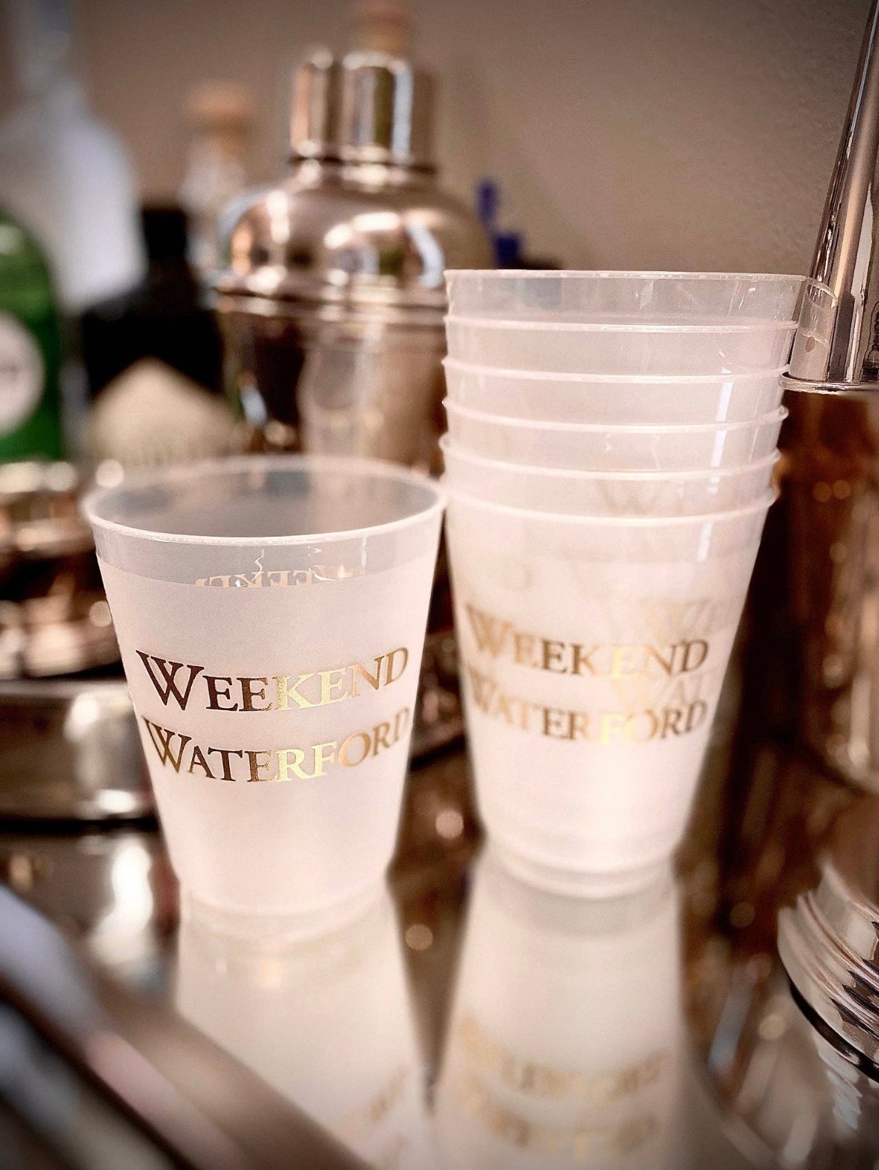 Weekend Waterford Reusable Cups (10ct)