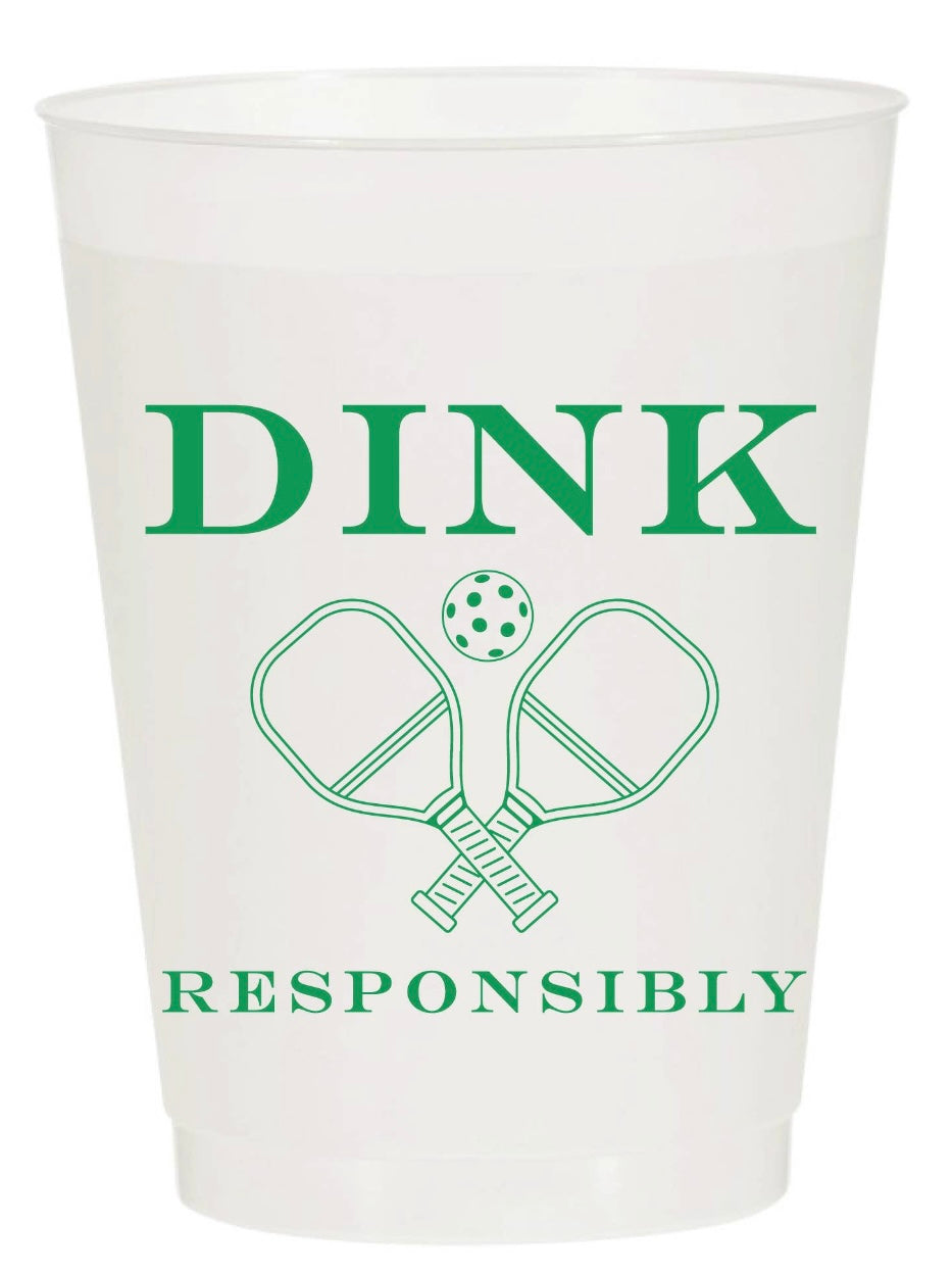 Pickleball Dink Reusable Cups (10ct.)