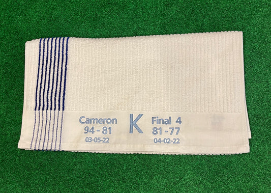 K Project- Golf Towel Carolina Blue